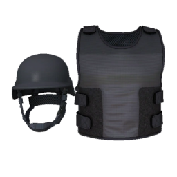 Kevlar + Helmet IV